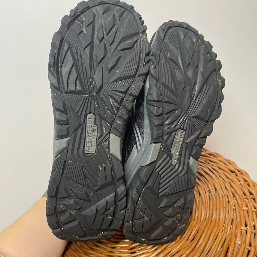 Merrell Hiking‎ Shoes Men Size 7 Moab FST WTRPF MY57967 Gray Black Outdoor